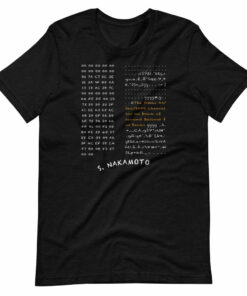 Genesis Block Chalkboard T-Shirt