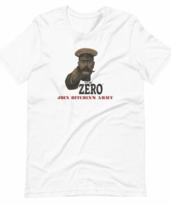 Get Off Zero Join Bitcoin’s Army T-Shirt