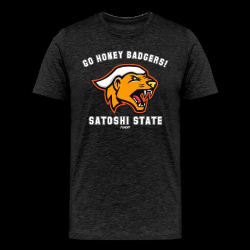 Go Honey Badgers! Satoshi State Bitcoin T-Shirt