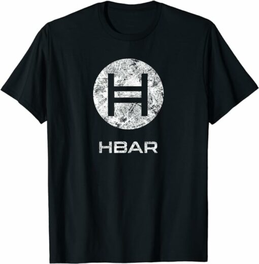 Hedera T-Shirt Hedera Hashgraph Blockchain Token T-Shirt