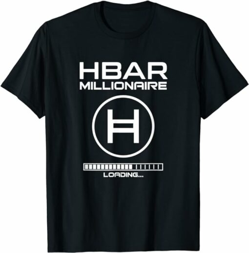 Hedera T-Shirt Loading Token Blockchain T-Shirt