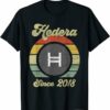 Hedera T-Shirt Vintage Hedera Hashgraph Coin T-Shirt