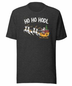 Ho Ho HODL Bitcoin T-Shirt