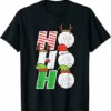 Holochain T-shirt Christmas Golf Ho Ho Ho