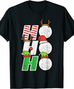 Holochain T-shirt Christmas Golf Ho Ho Ho