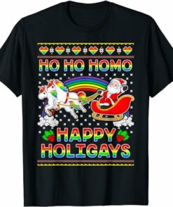 Holochain T-shirt Gay Pride Santa