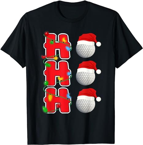 Holochain T-shirt Santa Golf