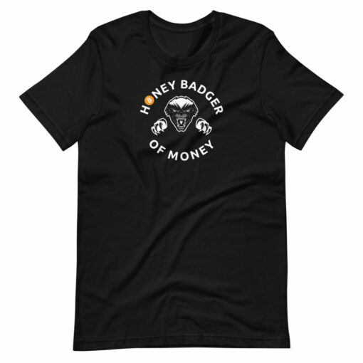 Honey Badger Of Money Bitcoin T-Shirt
