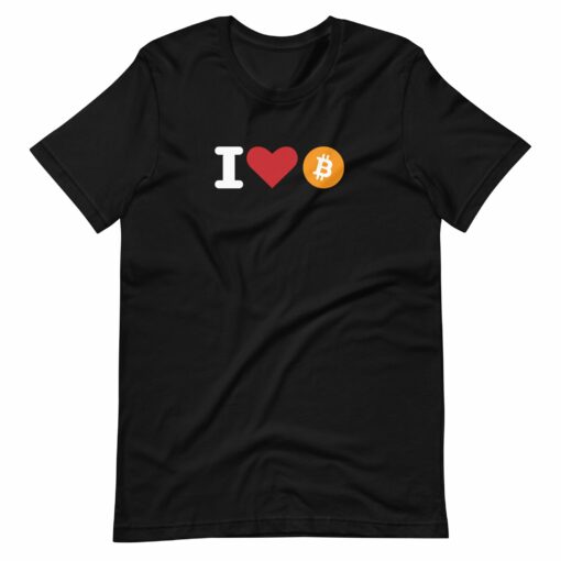 I Love Bitcoin T-Shirt