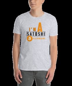 I’m a satoshi billionaire – Men’s T-Shirt