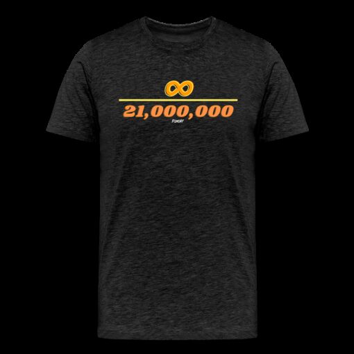 Infinity Divided By 21 Million Bitcoin T-Shirt