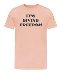It’s Giving Freedom Bitcoin T-Shirt