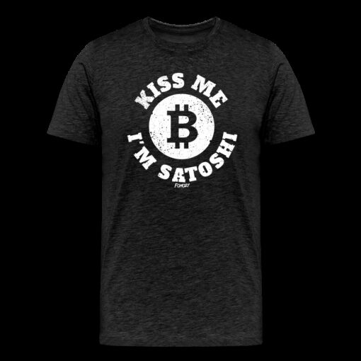 Kiss Me I’m Satoshi Bitcoin T-Shirt