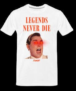 Legends Never Die Bitcoin T-Shirt