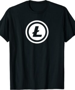 Litecoin T-Shirt Logo L Symbol Coin Crypto Currency
