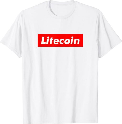 Litecoin T-Shirt Ltc Cryptocurrency Blockchain Money