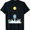 Litecoin T-Shirt Ltc To The Moon Astronaut Blockchain Crypto