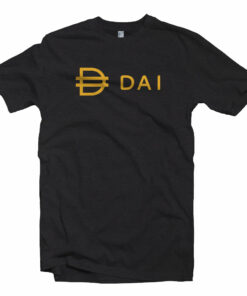 Maker Dai (DAI) Cryptocurrency Symbol T-shirt