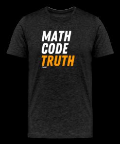 Math Code Truth Bitcoin T-Shirt