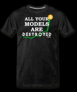 Models Destroyed Graph Bitcoin T-Shirt