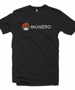 Monero XMR Cryptocurrency Logo T-shirt