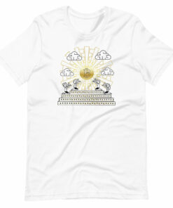 New Golden Mayan Sun T-Shirt