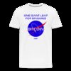 One Giant Leap For Mankind Bitcoin T-Shirt