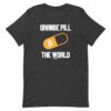 Orange Pill The World Bitcoin T-Shirt