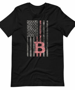 Pink Vintage American Flag Patriot T-Shirt