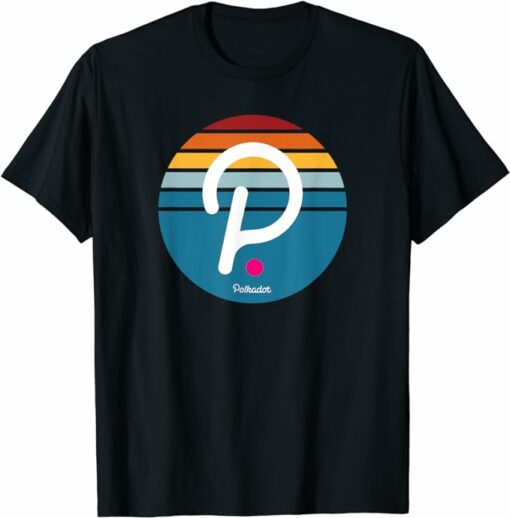 Polkadot T-Shirt Colorful Polkadot Dot Logo T-Shirt