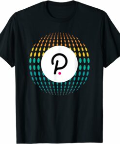 Polkadot T-Shirt Crypto Color Sphere Cryptocurrency T-Shirt