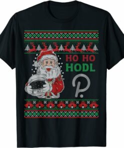 Polkadot T-Shirt Ho Ho Hodl Polkadot Dot T-Shirt