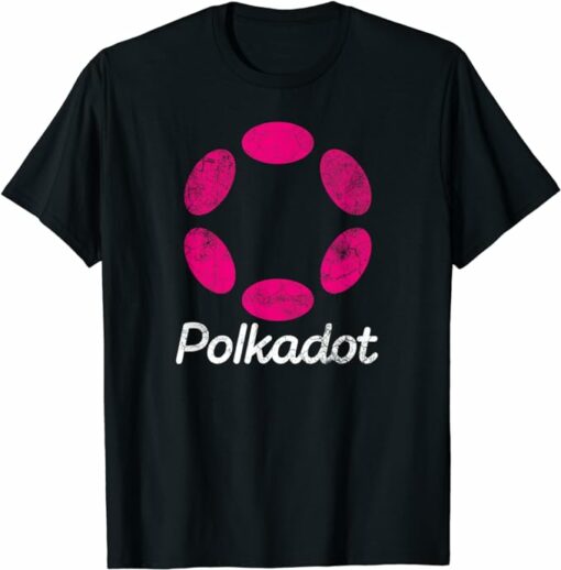 Polkadot T-Shirt Retro Vinntage Polkadot Dot T-Shirt