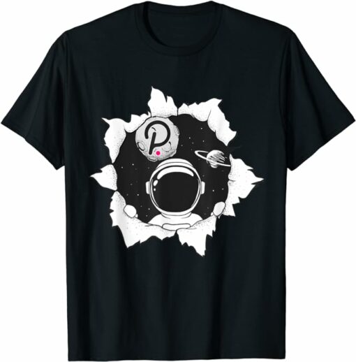 Polkadot T-Shirt Space Dot Coin Moon Gear T-Shirt