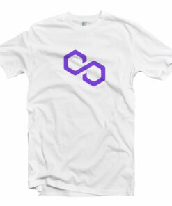 Polygon (MATIC) Cryptocurrency Symbol T-shirt