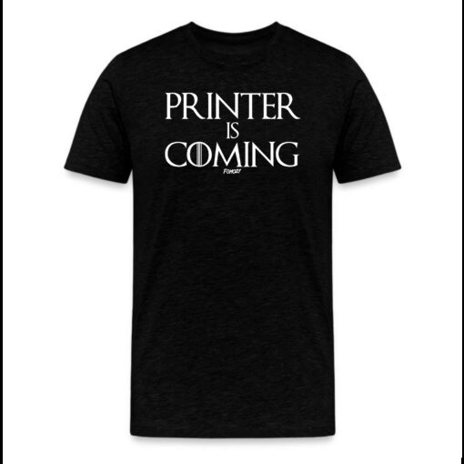 Printer Is Coming Bitcoin T-Shirt