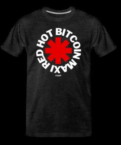 Red Hot Bitcoin Maxi T-Shirt