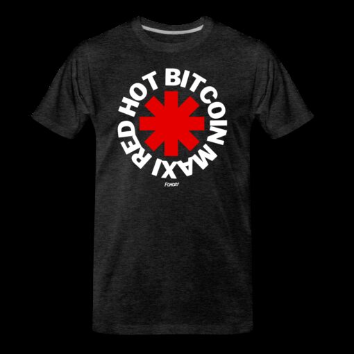 Red Hot Bitcoin Maxi T-Shirt