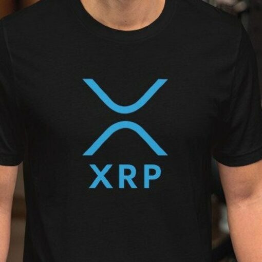 Ripple T-Shirt Funny Xrp Logo Crypto Lovers And Investors