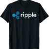 Ripple T-Shirt Logo Crypto Xrp Coin Hodler Fan Funny
