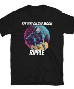 Ripple T-Shirt See You On The Moon Xrp Crypto Xrp