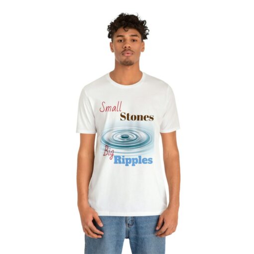 Ripple T-Shirt Small Stones Big Crypto Lovers And Investors