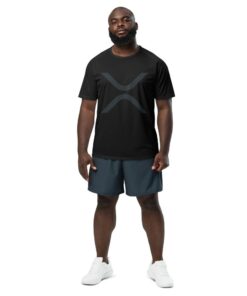 Ripple T-Shirt Sports With Cryptocurrency Logo Xrp Token