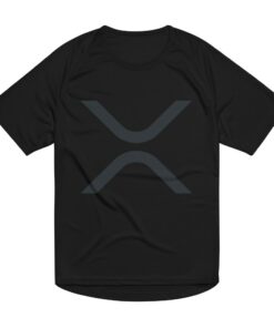 Ripple T-Shirt Sports With Cryptocurrency Logo Xrp Token