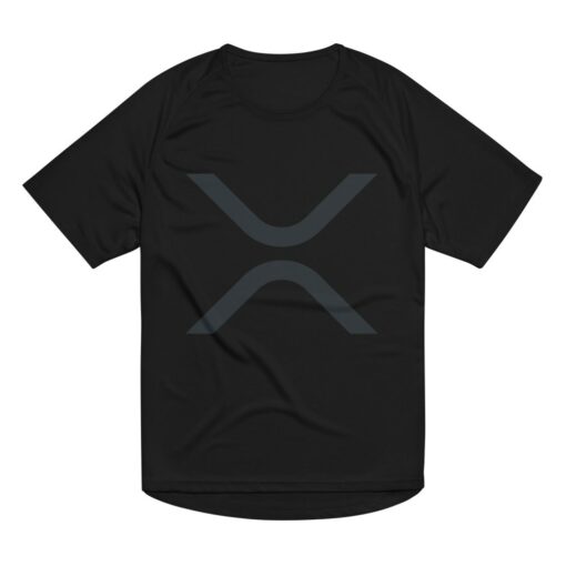 Ripple T-Shirt Sports With Cryptocurrency Logo Xrp Token