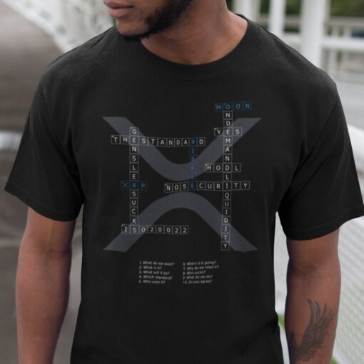 Ripple T-Shirt Xrp Crypto Lovers And Investors Funny