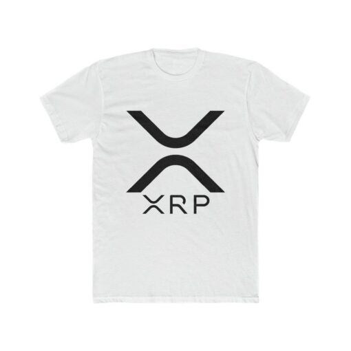 Ripple T-Shirt Xrp Cryptocurrency Men’s Cotton Crew