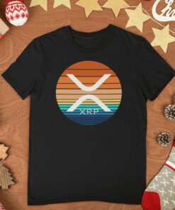 Ripple T-Shirt Xrp Sunset Xrp Crypto Cryptocurrenc
