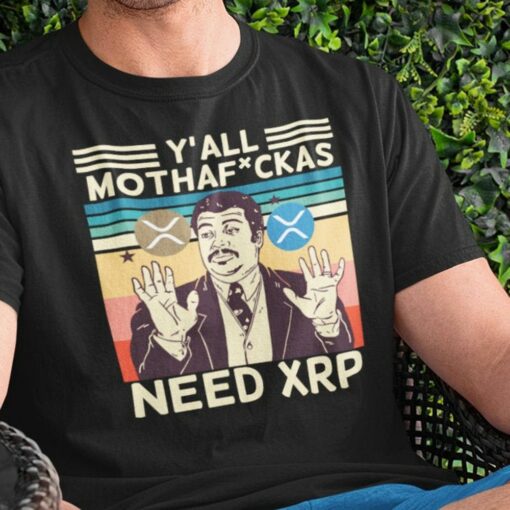 Ripple T-Shirt Ya’ll Mother Class Need XRP Cryptocurrency