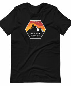 Rise Of A New Dawn Unisex Bitcoin T-Shirt